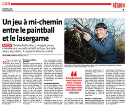 Article dans le Nouvelliste